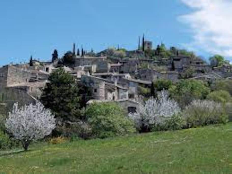 La Maison Bleue Grane Buitenkant foto
